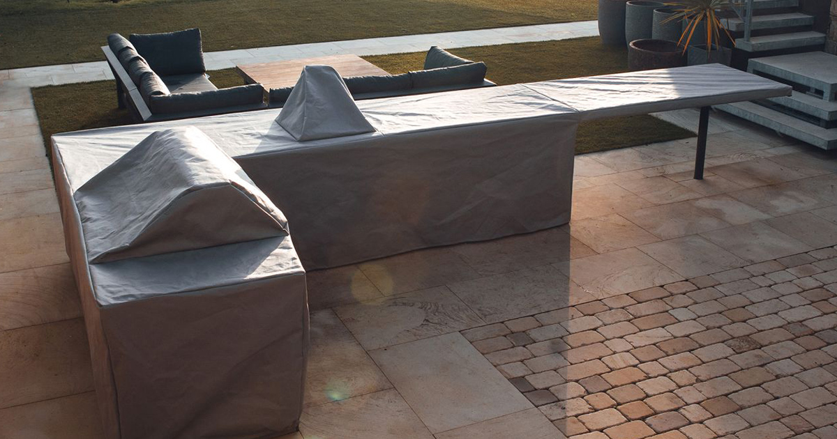 Tailored outdoor kitchen covers