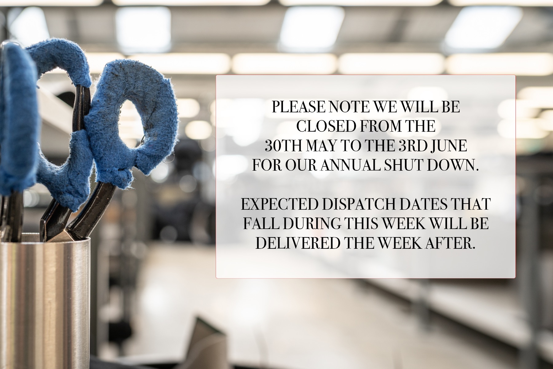 Click to read Spring factory shut down