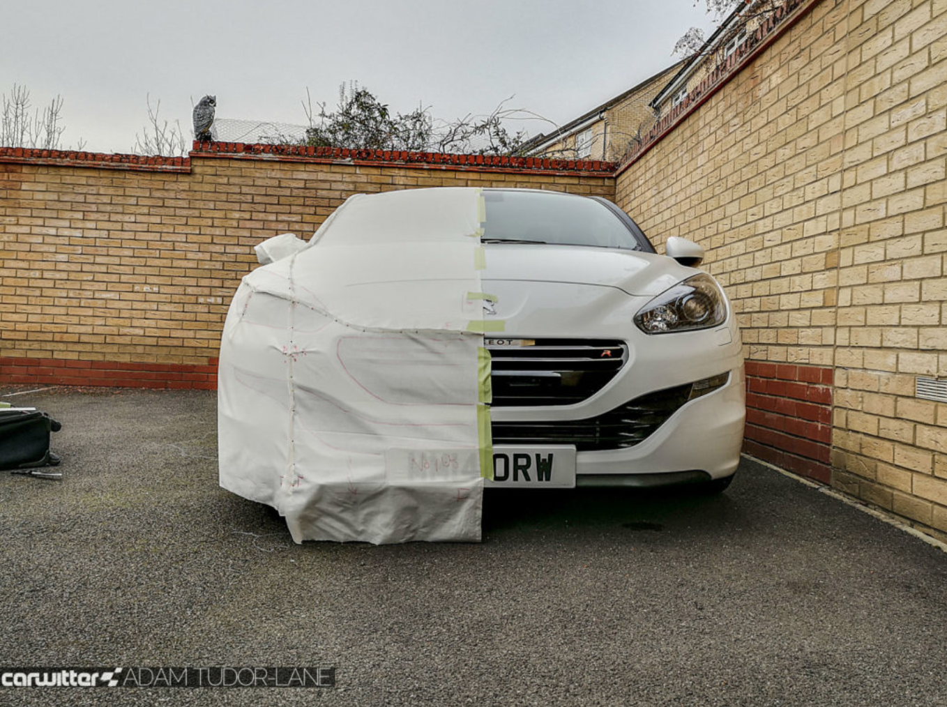 Peugeot RCZ half car cover - Externresist® outdoor use