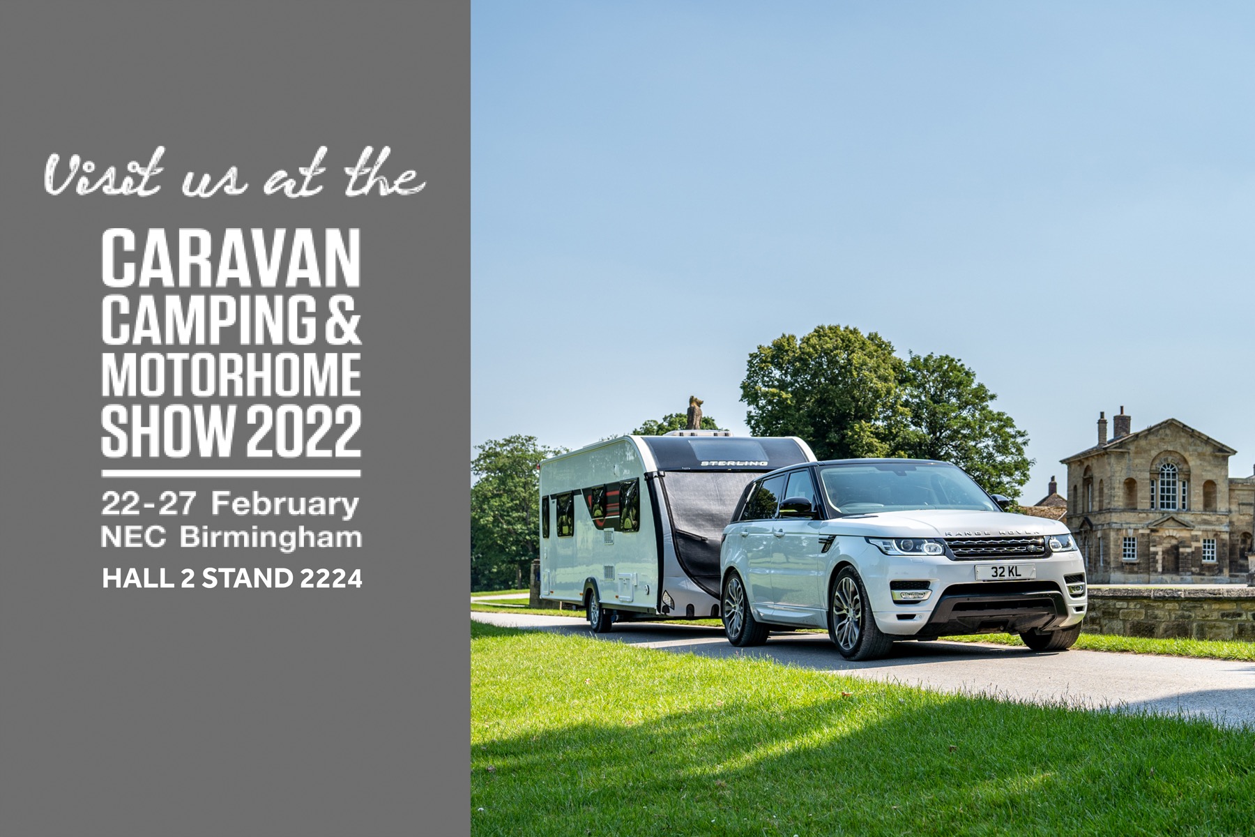 Click to read Caravan Camping and Motorhome show Feb 2022