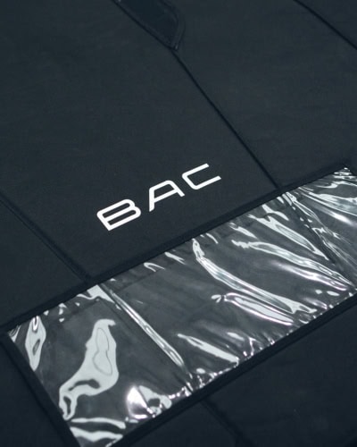 An image of a logo that has been applied to a Body Protection Cover.
