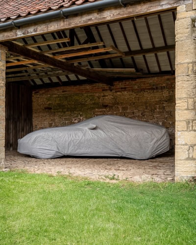 An image of a Ferrari with an Outdoor Pro cover.
