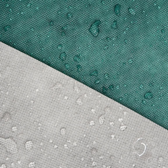 An image of water beading on the Specialised Covers Torrent Fabric