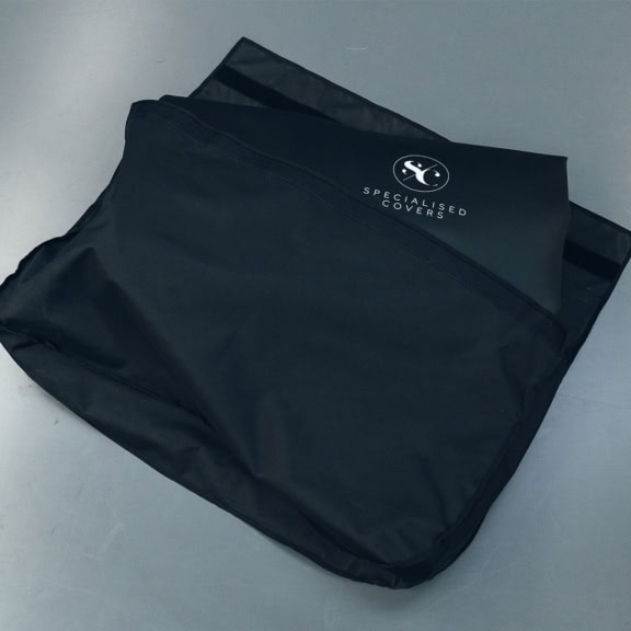 An image of the bag that holds the Tow Pro Infinity when in storage.